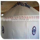 Bamboo frame structure yurt