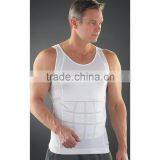 10pcs Men Slimming Shirt Incredible Mens Body Shaper Firming Panels 70D Shapewear