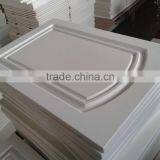 China Cheap White Gloss Pvc Mdf Kitchen Cabinet Doors thumbnail-4