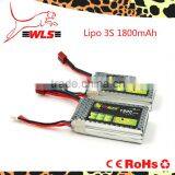2015New Arriving High Drain Rechargeable Lithlium Battery 11.1V Lipo 3S 1800mAh Lifepo4 Batteries thumbnail-6