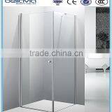 6mm Clear Glass Square Pivot Doors Shower Enclosure thumbnail-1