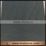 High quality black grain sandstone paving