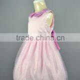 Hot Pink Flower Girl Dresses Polyester Chiffon Wedding Party Dresses Birthday Dress For Baby Girl thumbnail-4