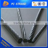 Construction companies material galvanized pc strand used in anchor for wholesale