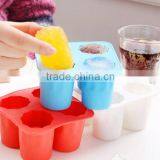 Friends Cool Shooters Silicone Ice Cube Tray - The Fill And Chill Shot Glass Mold