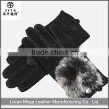 2016 Hot Sale Low Price High Quality Suede Leather Gloves thumbnail-1