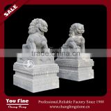 Stone Carving Family Lions Sculpture For Sale