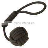 Parachute Cord Keychain Survival Kit Paracord Rope Monkey Fist Keychain Outdoor Camping Equipment