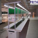 mobile phone assembly line/Belt Conveyor working tables assembly line equipment