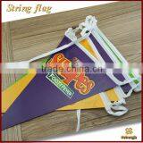 Wholesale high quality colorful bow banner flag