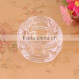 new design glass tealight candle holder with cheap price ball shape CSC-0009