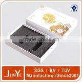 skin cream paper box gold stamping box for essential oil