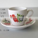 Coffee Mug Set With Saucer,ceramic mug with plate