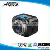 Good reputation full hd 1080p 30fps 360 degree action camera with 1.5 inch screen