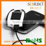 2016 Hot Sale Popular Portable Mini Solar Power Mobile Phone Charger With Carabiner thumbnail-3