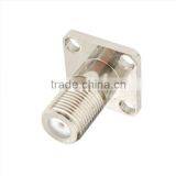 RF Coaxial Connector F Female Panel Mount thumbnail-2