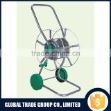 Hose Pipe Reel Holder Trolley Cart Garden Water Portable Free Standing Stand 552461