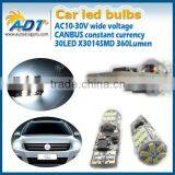 Hot Sale T10 Bulbs T10 Led Canbus 3014 Smd Led Bulb for Universal Car thumbnail-1