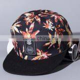 High Quality Wholesale Fashion Blank Snapback Baseball Cap/Curve brim Snakeskin baseball hiphop cap