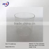 HRX-PC74 TRANSPARENT OR COLOR FLOWER TEALIGHT CANDLE HOLDERS