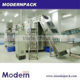Automatic E Juice, Water Bottle Unscrambler ,Filling Stoppering and Capping Machine