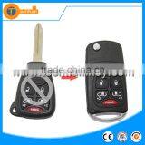 4 + 1 5 Button Remote Key Blank Case Shell Cover for Dodge Jeep Chrysler