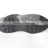 CE Standard Good Quality Genuine Leather Rubber Sole Steel Toe Safety Shoes thumbnail-2