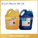 Original Phaeton SK4 solvent ink for SPT510 SPT1020 printhead printer