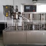 Tianjin factory juice pouch filling and capping machine