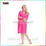 Wholesales Bathrobe Plain Dyed Silk Kimono Robes for Women thumbnail-4