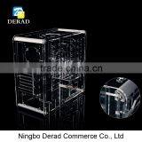 PC-A008 Deluxe Acrylic Transparent Clear Plastic LED Gaming Computer Case