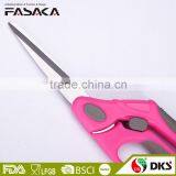 SS13011P -2016 New Style and Design 8" Stainless Steel Sewing Scissors With Colorful Plastich Handle thumbnail-3