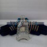 150ml Unique Shape Clear Glass Material Alcohol Empty Bottle thumbnail-1