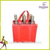 6 bottle wine bag,cheap non woven bag for liquor,non woven beverage bag