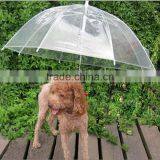 Transparent PVC Pet Dog Umbrella thumbnail-5