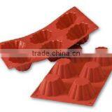 6 Briochette Pastry Baking Moulds