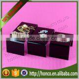 Top Quality Black Colour Acrylic Jewelry Display Necklace Platform Rack thumbnail-3