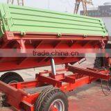 Hot Sale Euro Style Agtrilculture Tractor Use Hydraulic 2 Ton, Farm Tipping Trailer, Rear and Side Tipping With CE Certification thumbnail-1