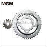 OEM Quality Motorcycle Parts Motorcycle Chain and Sprocket CG125,AX100 thumbnail-1