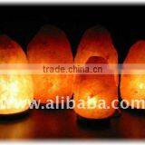 Crafted Pink Rock Salt Lamps thumbnail-1