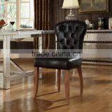 Luxury American Chesterfield Leather Side Chair With Button And Nail Head(MOQ=1PC) thumbnail-1