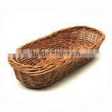 Long Wicker Bread Baskets for Sale thumbnail-1
