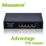 Unmanaged Poe Switch Fiber Optic 4+2 Port 48V for CCTV thumbnail-4