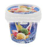 125Ml Ice Cream Tub With Lid Spoon, Round Custom Logo Prited Ice Cream Container thumbnail-4