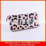 Zipper Closure Fashion Leopard Clutch Wallet thumbnail-1
