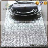 New Trendy Bold Sequin Silver Table Runner for Decoration thumbnail-2