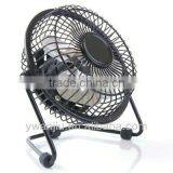 Supply Rotate 360 Degrees to 4 Inch USB Iron Fan thumbnail-1