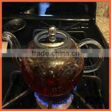 Borosilicate Glass Teapot With Stainless Steel Infuser thumbnail-3