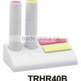 2 in 1 Multi Colored Highlighter Pen (with Memo Pad) thumbnail-1