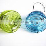 Stripe Glass Fly Insect Catcher With Hole and Hanging Handle thumbnail-2